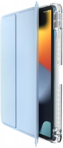 Чохол-книжка (поліуретановий) Apple iPad Air 11" 2024 / Air & Pro 11 2020-2022 Comma Joy PU with Pencil Slot Series Light Blue