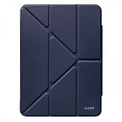 Чохол-книжка (поліуретановий) Apple iPad Pro 13" 2024 LAUT HUEX FOLIO Y Tri-Fold Stand with Pencil Navy Blue (L_IPP24L_HF_NV)
