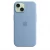 Чехол-накладка (силиконовый) для iPhone 15 Silicone Case High Copy with MagSafe Winter Blue