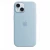 Чехол-накладка (силиконовый) для iPhone 15 Silicone Case High Copy with MagSafe Light Blue