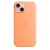 Чехол-накладка (силиконовый) для iPhone 15 Silicone Case High Copy with MagSafe Orange Sorbet