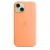 Чехол-накладка (силиконовый) для iPhone 15 Silicone Case High Copy with MagSafe Orange Sorbet