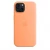 Чехол-накладка (силиконовый) для iPhone 15 Silicone Case High Copy with MagSafe Orange Sorbet