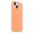 Чехол-накладка (силиконовый) для iPhone 15 Silicone Case High Copy with MagSafe Orange Sorbet