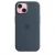 Чехол-накладка (силиконовый) для iPhone 15 Silicone Case High Copy with MagSafe Storm Blue