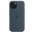 Чехол-накладка (силиконовый) для iPhone 15 Silicone Case High Copy with MagSafe Storm Blue