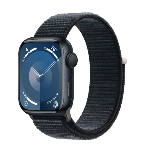 Apple Watch Series 9 GPS 41mm Midnight Aluminum Case w. Midnight Sport Loop MR8Y3 New MR.FIX