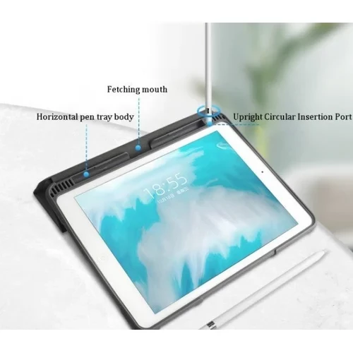 Чохол-книжка (поліуретановий) Apple iPad Pro 13" 2024 Mutural Yaxing Case Red