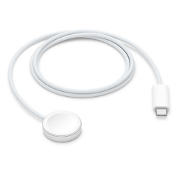 Зарядний пристрій Apple Watch Magnetic Fast Charger to USB-C 1m White (MLWJ3, MT0H3) (OEM)