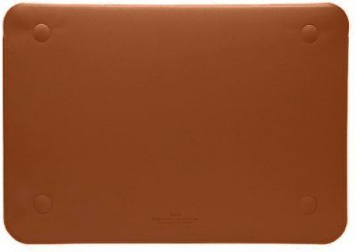 Чехол-папка (кожаный) Apple MacBook Pro 14.2" 2021 WIWU Skin Pro 2 Leather Sleeve Brown