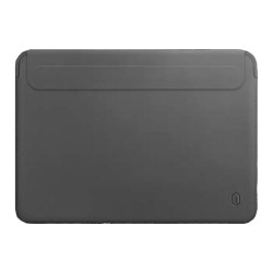 Чохол-папка (шкіряний) Apple MacBook Pro 14.2" 2021 WIWU Skin Pro 2 Leather Sleeve Gray