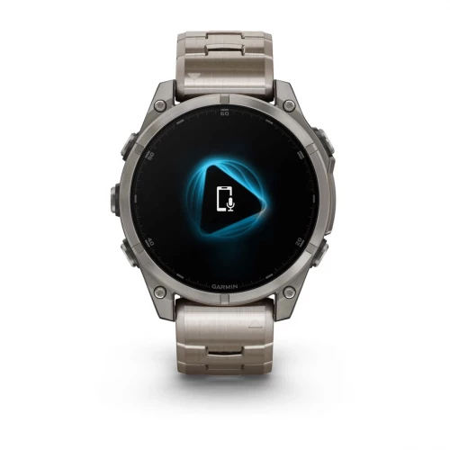 Garmin Fenix 8 47mm AMOLED Sapphire Titanium with Vented Titanium Bracelet (010-02904-40)