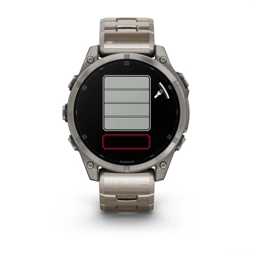 Garmin Fenix 8 47mm AMOLED Sapphire Titanium with Vented Titanium Bracelet (010-02904-40)