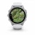 Garmin Fenix 8 43mm AMOLED Silver with Whitestone Silicone Band (010-02903-00)