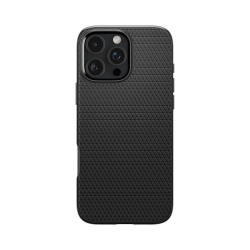 Чохол-накладка (силіконовий) Apple iPhone 16 Pro Spigen Liquid Air Matte Black (AC808117)