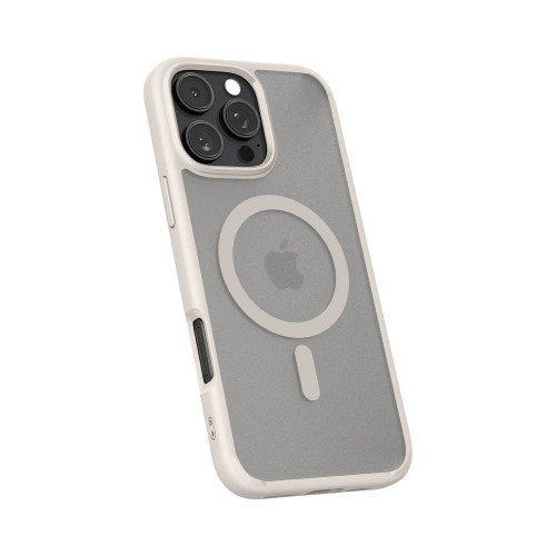 Чехол-накладка (силиконовый) Apple iPhone 16 Pro Max Spigen Ultra Hybrid MagSafe Frost Natural Titanium (ACS08382)
