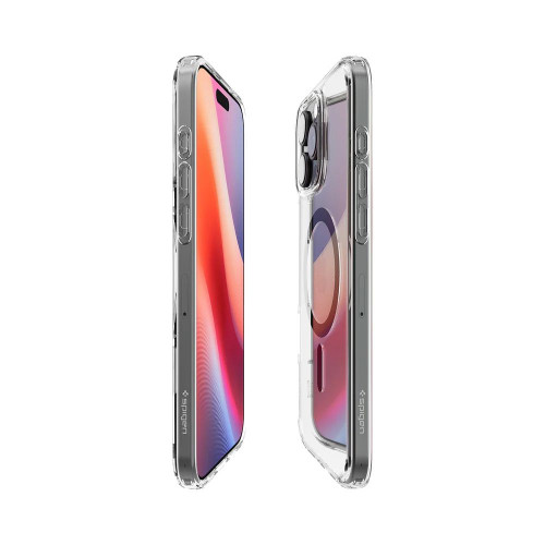 Чехол-накладка (силиконовый) Apple iPhone 16 Pro Spigen Ultra Hybrid MagSafe Graphite (ACS08130)