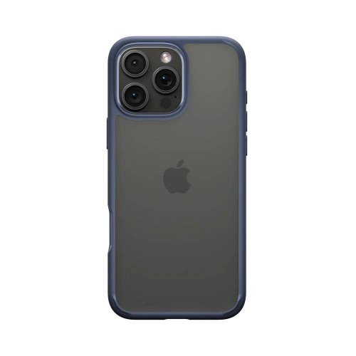 Чехол-накладка (силиконовый) Apple iPhone 16 Pro Max Spigen Ultra Hybrid Navy Blue (ACS07997)