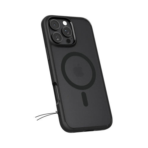 Чехол-накладка (силиконовый) Apple iPhone 16 Pro Spigen Ultra Hybrid MagSafe Frost Black (ACS08134)
