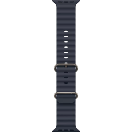 Apple Watch Ultra 2 GPS + Cellular 49mm Natural Titanium Case w. Navy Ocean Band (MX4D3)
