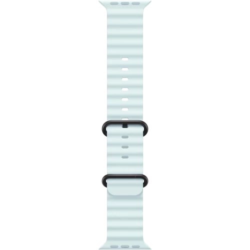 Apple Watch Ultra 2 GPS + Cellular 49mm Black Titanium Case w. Ice Blue Ocean Band (MYTC3+MYP83)