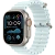Apple Watch Ultra 2 GPS + Cellular 49mm Natural Titanium Case w. Ice Blue Ocean Band (MYT03+MXTF3)