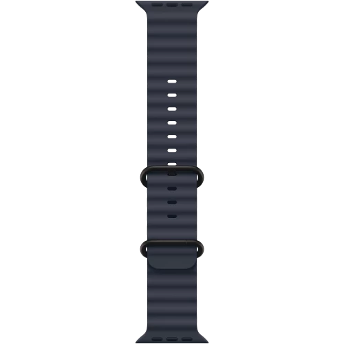 Apple Watch Ultra 2 GPS + Cellular 49mm Black Titanium Case w. Navy Ocean Band (MYTC3+MYPA3)
