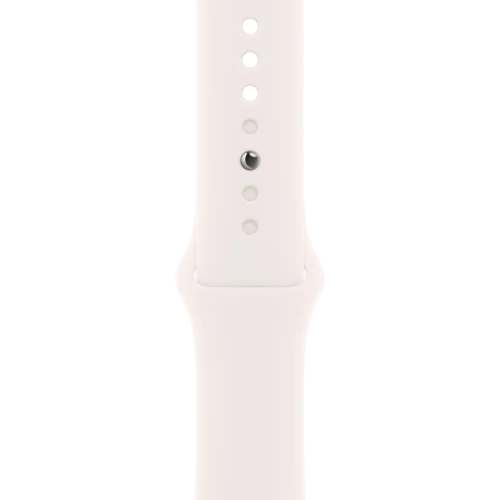 Apple Watch Series 10 GPS 46mm Rose Gold Alu. Case w. Light Blush Sport Band - M/L (MWWU3)