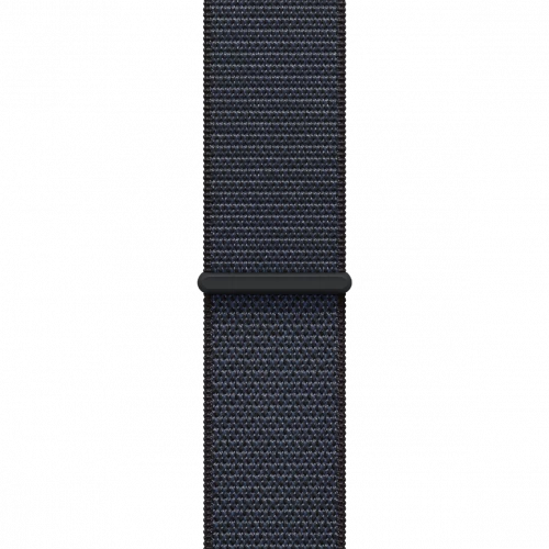 Apple Watch Series 10 GPS 46mm Jet Black Aluminum Case w. Ink Sport Loop (MWWR3)