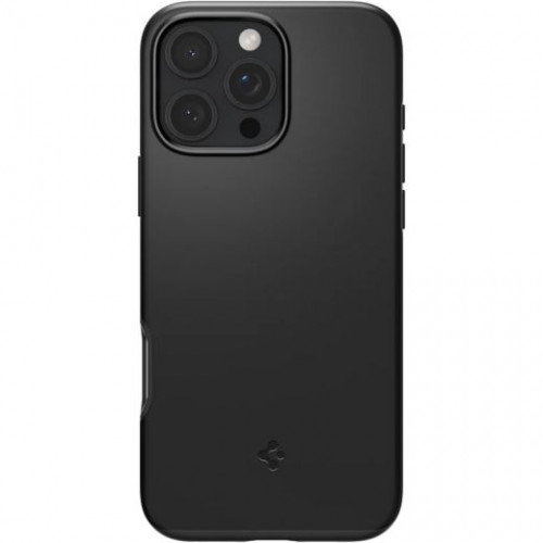 Чехол-накладка (силиконовый) Apple iPhone 16 Pro Max Spigen Thin Fit Black (ACS07978)