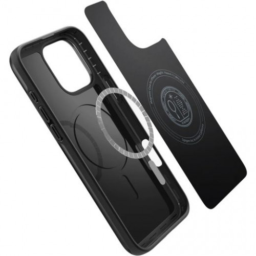 Чехол-накладка (силиконовый) Apple iPhone 16 Pro Max Spigen Thin Fit Black (ACS07978)