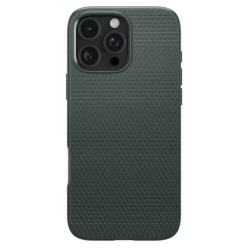 Чехол-накладка (силиконовый) Apple iPhone 16 Pro Max Spigen Liquid Air Abyss Green (ACS07990)