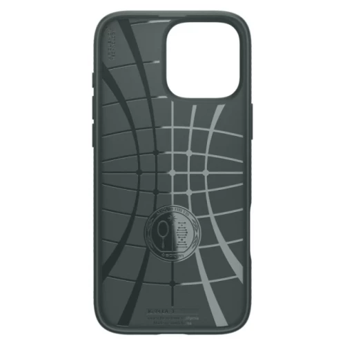 Чехол-накладка (силиконовый) Apple iPhone 16 Pro Max Spigen Liquid Air Abyss Green (ACS07990)