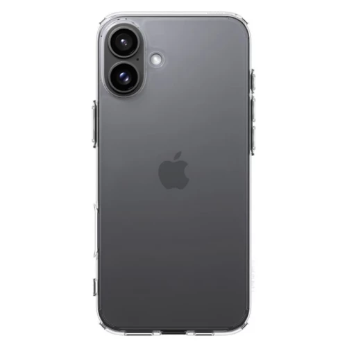 Чохол-накладка (силіконовий) Apple iPhone 16 Spigen Ultra Hybrid Crystal Clear (ACS08197)