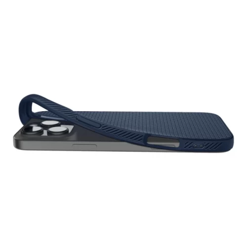 Чехол-накладка (силиконовый) Apple iPhone 16 Pro Max Spigen Liquid Air Blue (ACS07989)