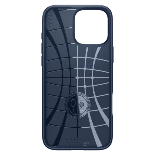 Чехол-накладка (силиконовый) Apple iPhone 16 Pro Max Spigen Liquid Air Blue (ACS07989)