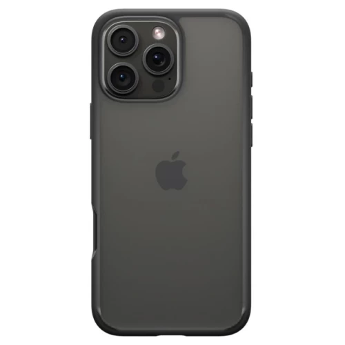 Чохол-накладка (силіконовий) Apple iPhone 16 Pro Max Spigen Ultra Hybrid Matte Black (ACS07996)