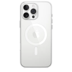 Чохол-накладка (пластиковий) Apple iPhone 16 Pro Max Clear Case with MagSafe (MA7F4)