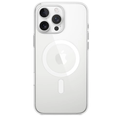 Чехол-накладка (пластиковый) Apple iPhone 16 Pro Max Clear Case with MagSafe (MA7F4)