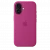 Чохол-накладка (силіконовий) Apple iPhone 16 Silicone Case with MagSafe Fuchsia (MYY53)