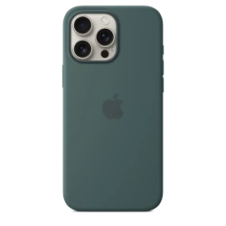 Чохол-накладка (силіконовий) Apple iPhone 16 Pro Max Silicone Case with MagSafe Lake Green (MA7V4)