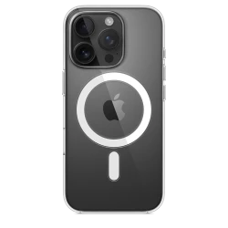 Чохол-накладка (пластиковий) Apple iPhone 16 Pro Clear Case with MagSafe (MA7E4)