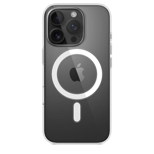 Чехол-накладка (пластиковый) Apple iPhone 16 Pro Clear Case with MagSafe (MA7E4)