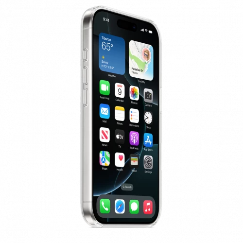Чехол-накладка (пластиковый) Apple iPhone 16 Pro Clear Case with MagSafe (MA7E4)