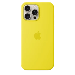 Чохол-накладка (силіконовий) Apple iPhone 16 Pro Max Silicone Case with MagSafe Star Fruit (MA7U4)