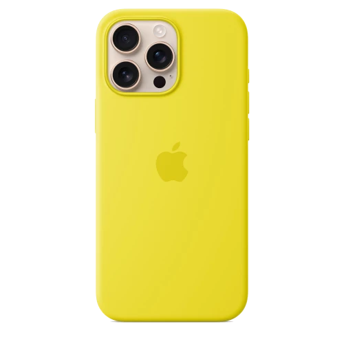 Чохол-накладка (силіконовий) Apple iPhone 16 Pro Max Silicone Case with MagSafe Star Fruit (MA7U4)
