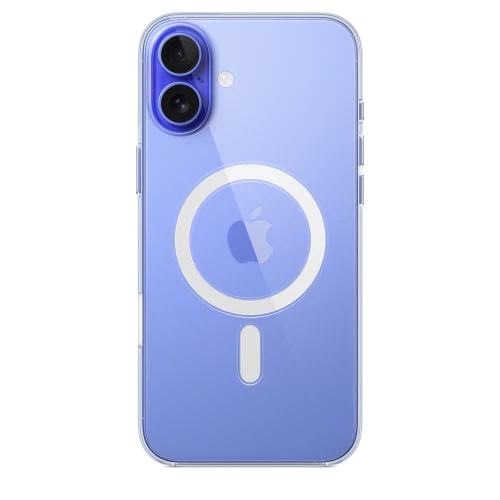 Чохол-накладка (пластиковий) Apple iPhone 16 Plus Clear Case with MagSafe (MA7D4)