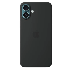 Чохол-накладка (силіконовий) Apple iPhone 16 Plus Silicone Case with MagSafe Black (MYY93)