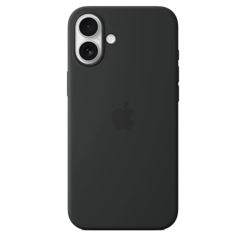 Чохол-накладка (силіконовий) Apple iPhone 16 Plus Silicone Case with MagSafe Black (MYY93)