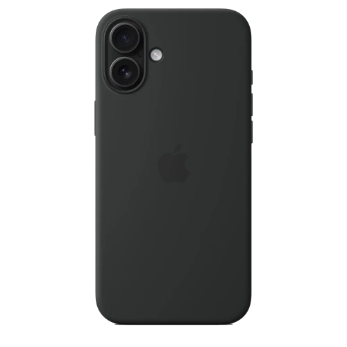 Чохол-накладка (силіконовий) Apple iPhone 16 Plus Silicone Case with MagSafe Black (MYY93)